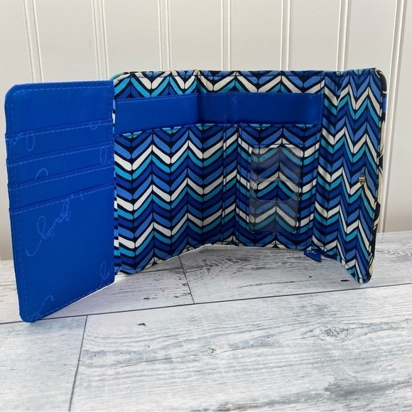 Vera Bradley Fold Over Wallet - Picture 2 of 9